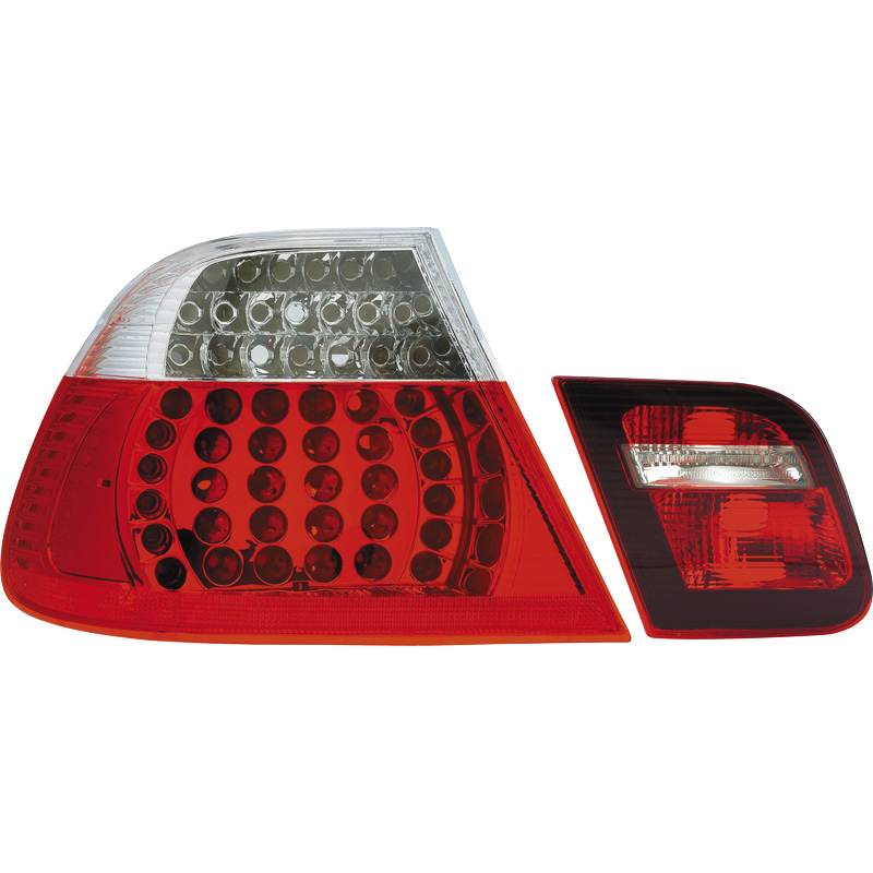 Image of Mijnautoonderdelen AL BM 3 E46 4drs 98-02 LED Red/Clea DL BMR26 dlbmr26_668